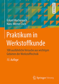 Vorderes Coverbild Praktikum in Werkstoffkunde