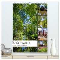 Vorderes Coverbild SPREEWALD Idylle und Historie (hochwertiger Premium Wandkalender 2025 DIN A2 hoch), Kunstdruck in Hochglanz