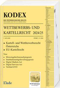 Vorderes Coverbild KODEX Wettbewerbs- und Kartellrecht 2024/25