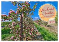 Vorderes Coverbild Altes Land im Frühling - Mit dem Fahrrad unterwegs (Wandkalender 2026 DIN A2 quer), CALVENDO Monatskalender