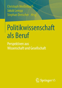 Vorderes Coverbild Politikwissenschaft als Beruf