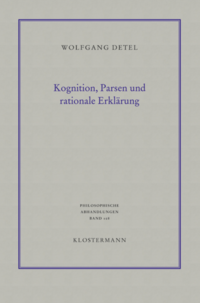 Vorderes Coverbild Kognition, Parsen und rationale Erklärung