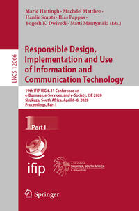 Vorderes Coverbild Responsible Design, Implementation and Use of Information and Communication Technology