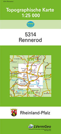 Vorderes Coverbild TK25 5314 Rennerod