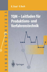 Vorderes Coverbild TQM — Leitfaden für Produktions- und Verfahrenstechnik