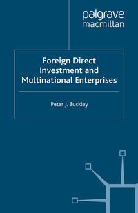 Vorderes Coverbild Foreign Direct Investment and Multinational Enterprises