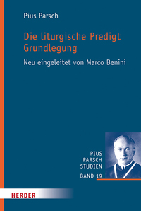 Vorderes Coverbild Die liturgische Predigt. Grundlegung