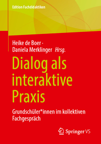 Vorderes Coverbild Dialog als interaktive Praxis