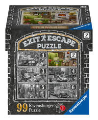 Vorderes Coverbild Erwachsenenpuzzle 99 Teile - Im Gutshaus Wohnzimmer