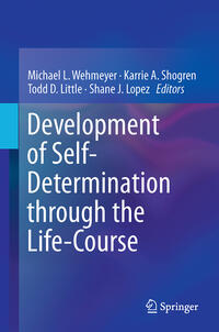 Vorderes Coverbild Development of Self-Determination Through the Life-Course