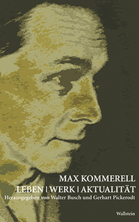 Vorderes Coverbild Max Kommerell