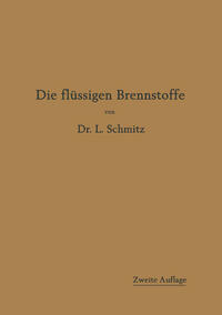 Vorderes Coverbild Die flüssigen Brennstoffe