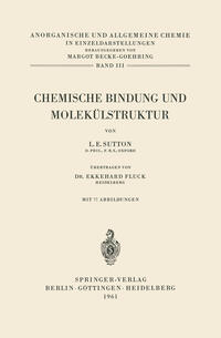 Vorderes Coverbild Chemische Bindung und Molekülstruktur