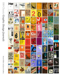 Vorderes Coverbild 100 Classic Graphic Design Journals