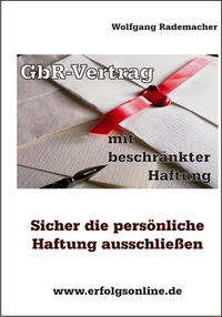 Vorderes Coverbild GbR-Vertrag mit beschränkter Haftung