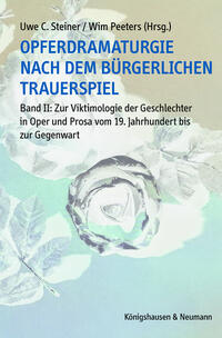 Vorderes Coverbild Opferdramaturgie nach dem bürgerlichen Trauerspiel