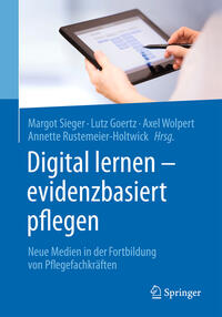 Vorderes Coverbild Digital lernen - evidenzbasiert pflegen