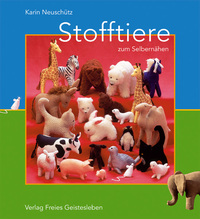 Vorderes Coverbild Stofftiere zum Selbernähen