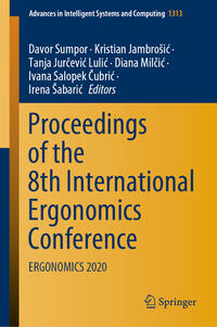 Vorderes Coverbild Proceedings of the 8th International Ergonomics Conference