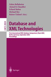 Vorderes Coverbild Database and XML Technologies