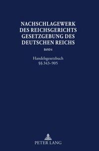 Vorderes Coverbild Nachschlagewerk des Reichsgerichts – Gesetzgebung des Deutschen Reichs