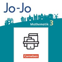 Vorderes Coverbild Jo-Jo Mathematik - Allgemeine Ausgabe 2018 - 3. Schuljahr