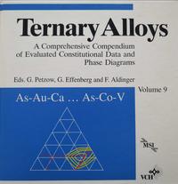 Vorderes Coverbild Ternary Alloys. A Comprehensive Compendium of Evaluated Constitutional... / Ternary Alloys. A Comprehensive Compendium of Evaluated Costitutional...