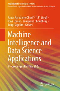 Vorderes Coverbild Machine Intelligence and Data Science Applications