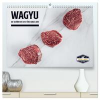 Vorderes Coverbild WAGYU (hochwertiger Premium Wandkalender 2026 DIN A2 quer), Kunstdruck in Hochglanz