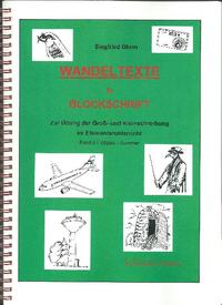 Vorderes Coverbild Wandeltexte in Blockschrift