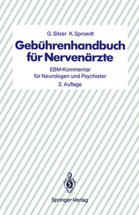 Vorderes Coverbild Gebührenhandbuch für Nervenärzte