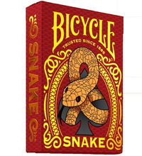 Vorderes Coverbild Bicycle Snake (Designer Spielkarten, Poker, Skat...)