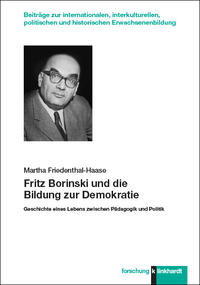Vorderes Coverbild Fritz Borinski und die Bildung zur Demokratie