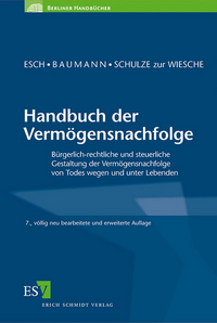 Vorderes Coverbild Handbuch der Vermögensnachfolge