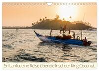 Vorderes Coverbild Sri Lanka, eine Reise über die Insel der King Coconut (Wandkalender 2025 DIN A4 quer), CALVENDO Monatskalender