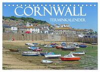 Vorderes Coverbild Cornwall. Terminkalender (Tischkalender 2025 DIN A5 quer), CALVENDO Monatskalender