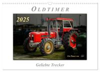 Vorderes Coverbild Oldtimer - geliebte Trecker (Wandkalender 2025 DIN A3 quer), CALVENDO Monatskalender