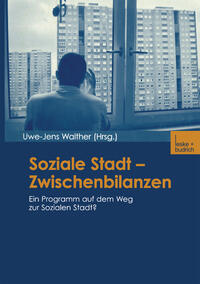 Vorderes Coverbild Soziale Stadt — Zwischenbilanzen