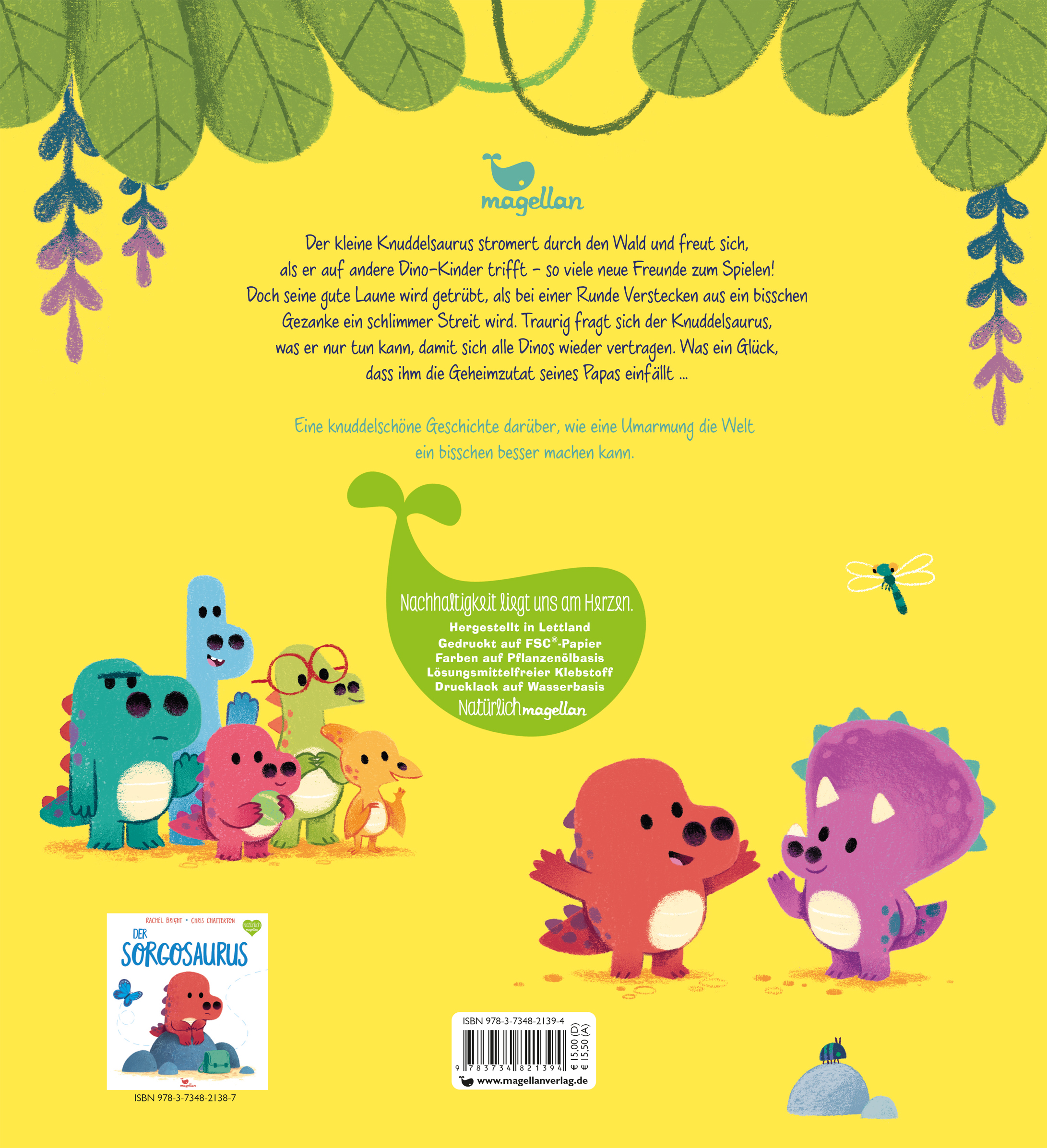 Rückseitencover Der Knuddelsaurus