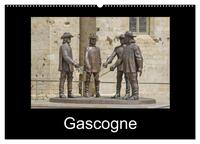 Vorderes Coverbild Gascogne (Wandkalender 2025 DIN A2 quer), CALVENDO Monatskalender