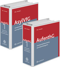 Vorderes Coverbild Gemeinschaftskommentar zum Asylgesetz (GK-AsylG) und Gemeinschaftskommentar zum Aufenthaltsgesetz (GK-AufenthG)