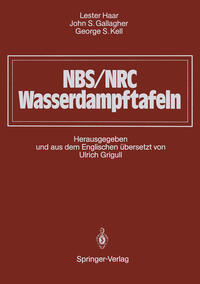 Vorderes Coverbild NBS/NRC Wasserdampftafeln