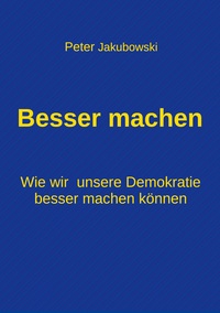 Vorderes Coverbild Besser machen