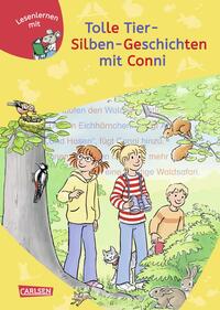 Vorderes Coverbild Lesen lernen mit Conni: Tolle Tier-Silben-Geschichten mit Conni