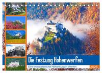 Vorderes Coverbild Die Festung Hohenwerfen (Tischkalender 2026 DIN A5 quer), CALVENDO Monatskalender