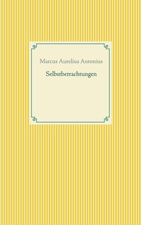 Vorderes Coverbild Selbstbetrachtungen