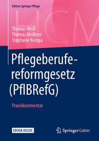 Vorderes Coverbild Pflegeberufereformgesetz (PflBRefG)