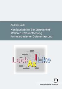 Vorderes Coverbild Konfigurierbare Benutzerschnittstellen zur Vereinfachung formularbasierter Datenerfassung