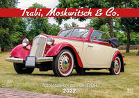 Vorderes Coverbild Trabi, Moskwitsch & Co. 2022