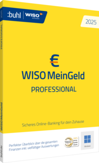 Vorderes Coverbild WISO Mein Geld Professional 2025